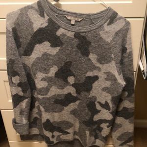 Camo wool sweater